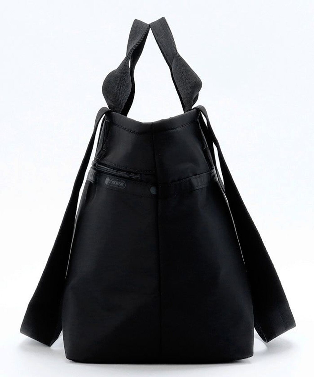 LeSportsac TWO HANDLE ZIP TOTE/リサイクルドブラックJP 