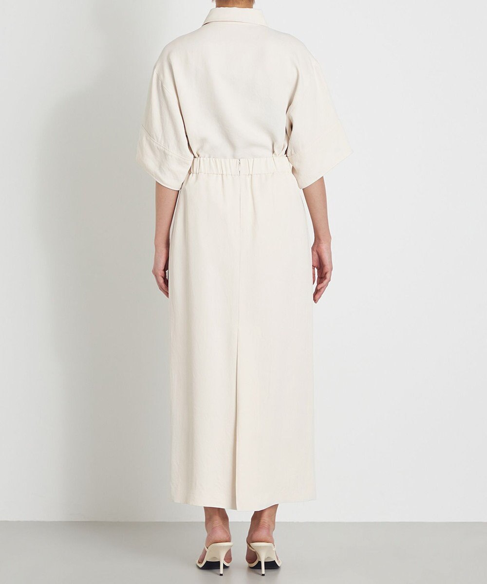 NAVE 【ReNAVE　洗える】アセテートギャバスカート 