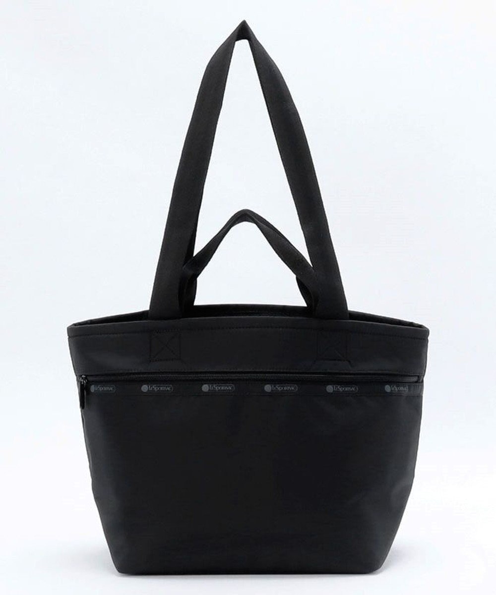 LeSportsac TWO HANDLE ZIP TOTE/リサイクルドブラックJP 