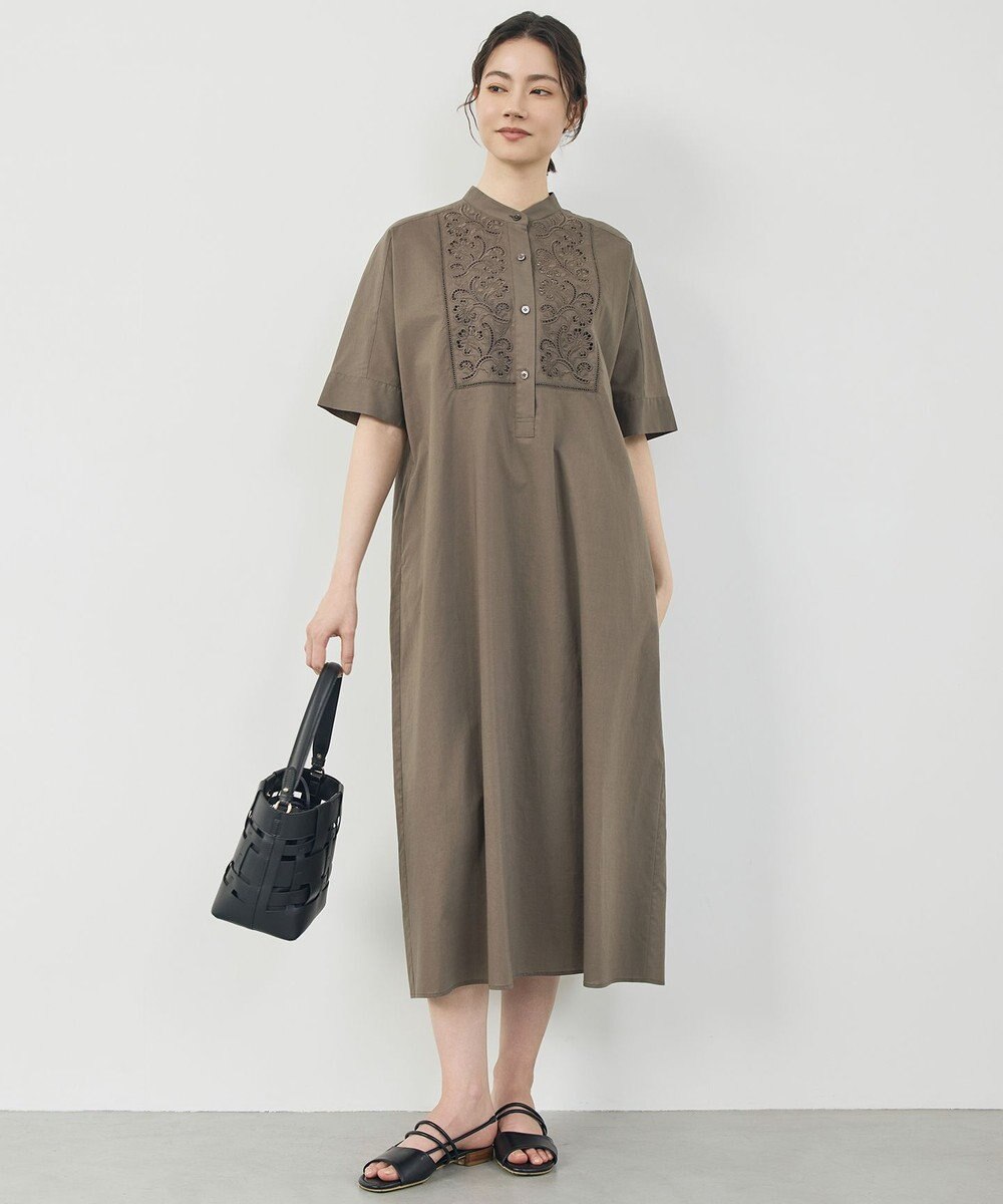 自由区 エンブロイダリーブロード ワンピース 