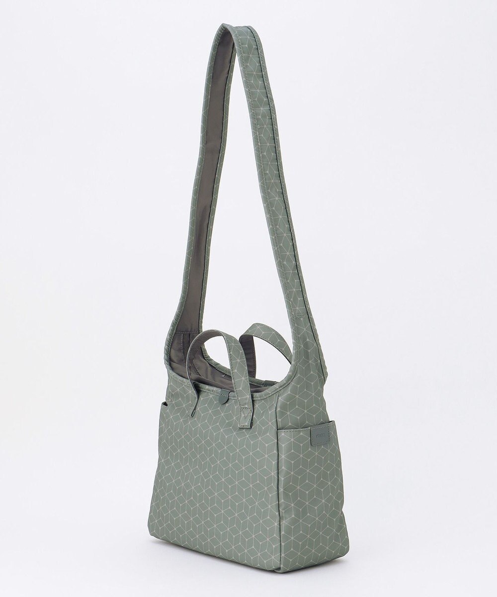 Y'SACCS キュービック×ポイントドット　2WAYトート＆ショルダー　Sサイズ 