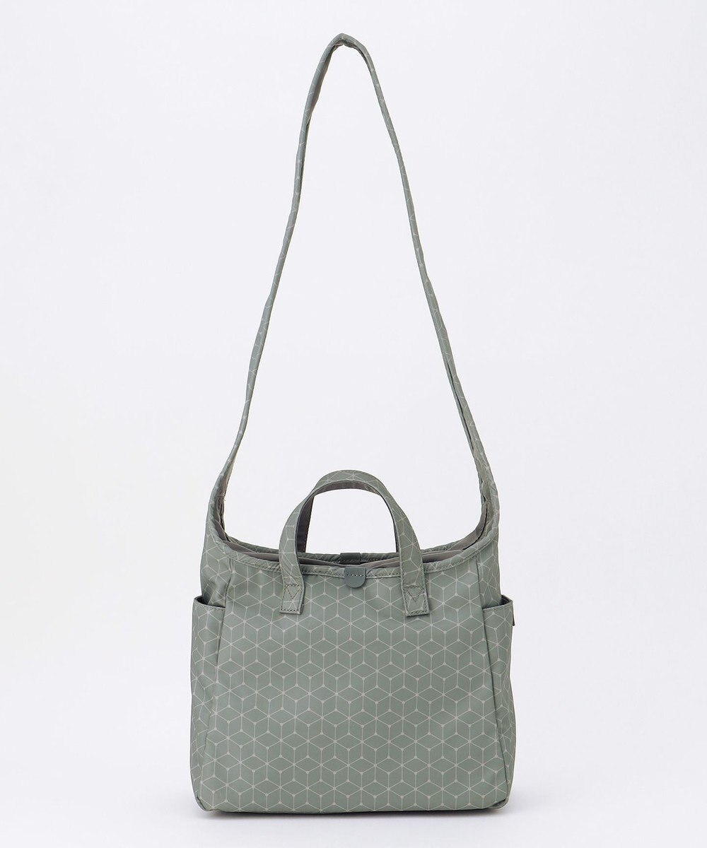 Y'SACCS キュービック×ポイントドット　2WAYトート＆ショルダー　Sサイズ 