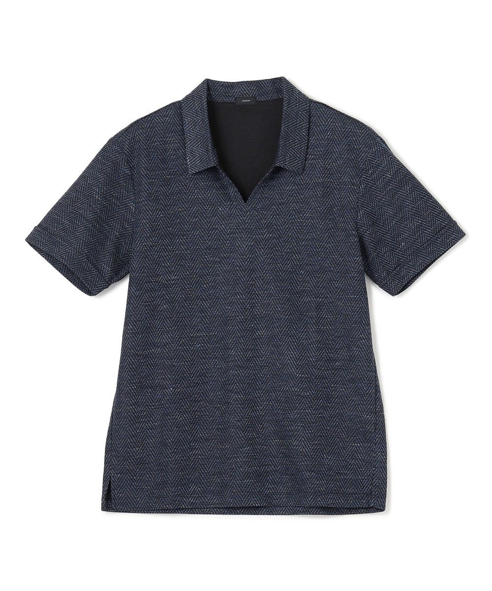 JOSEPH HOMME 【WEB限定商品】トップヘリンボンジャージー　スキッパー 