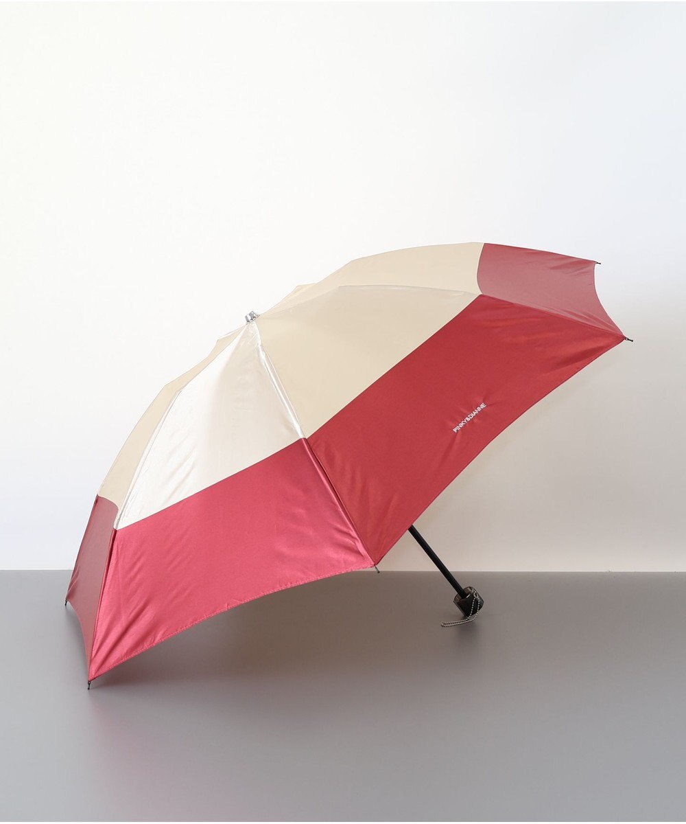 AURORA PINKY & DIANNE（ピンキー＆ダイアン） バイカラーミニ傘（折りたたみ傘） 