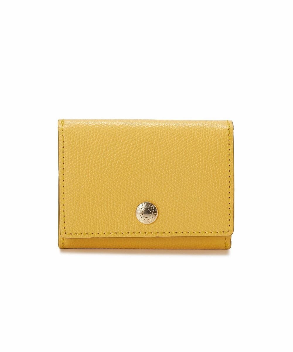 TOPKAPI 【TOPKAPI】角シボ型押し・三つ折りミニ財布 COLORATO コロラート 