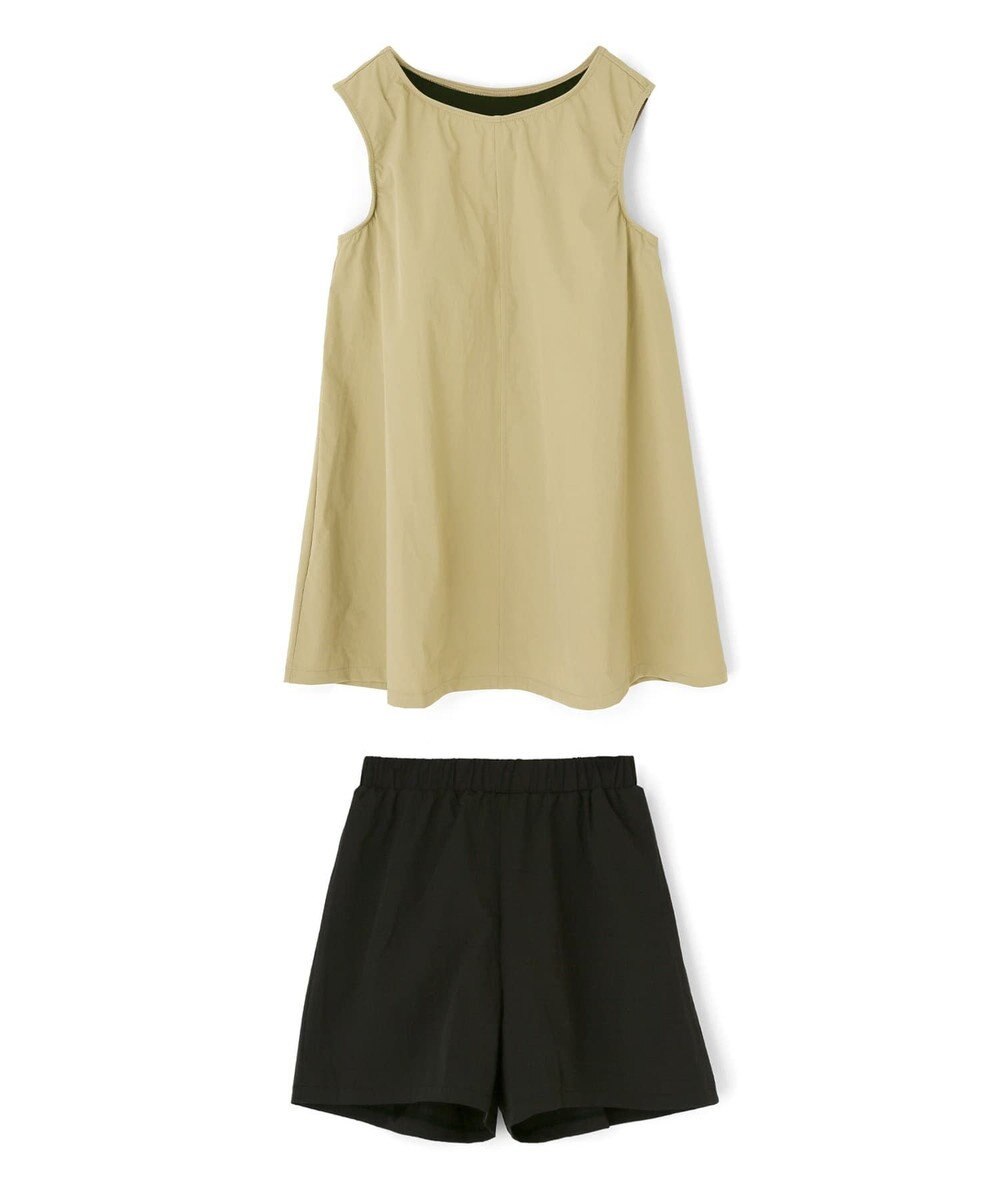 San-ai Resort（三愛水着楽園） 【カップ付きセット水着】タンキニ セット水着　無地【Ungrid（アングリッド）】 