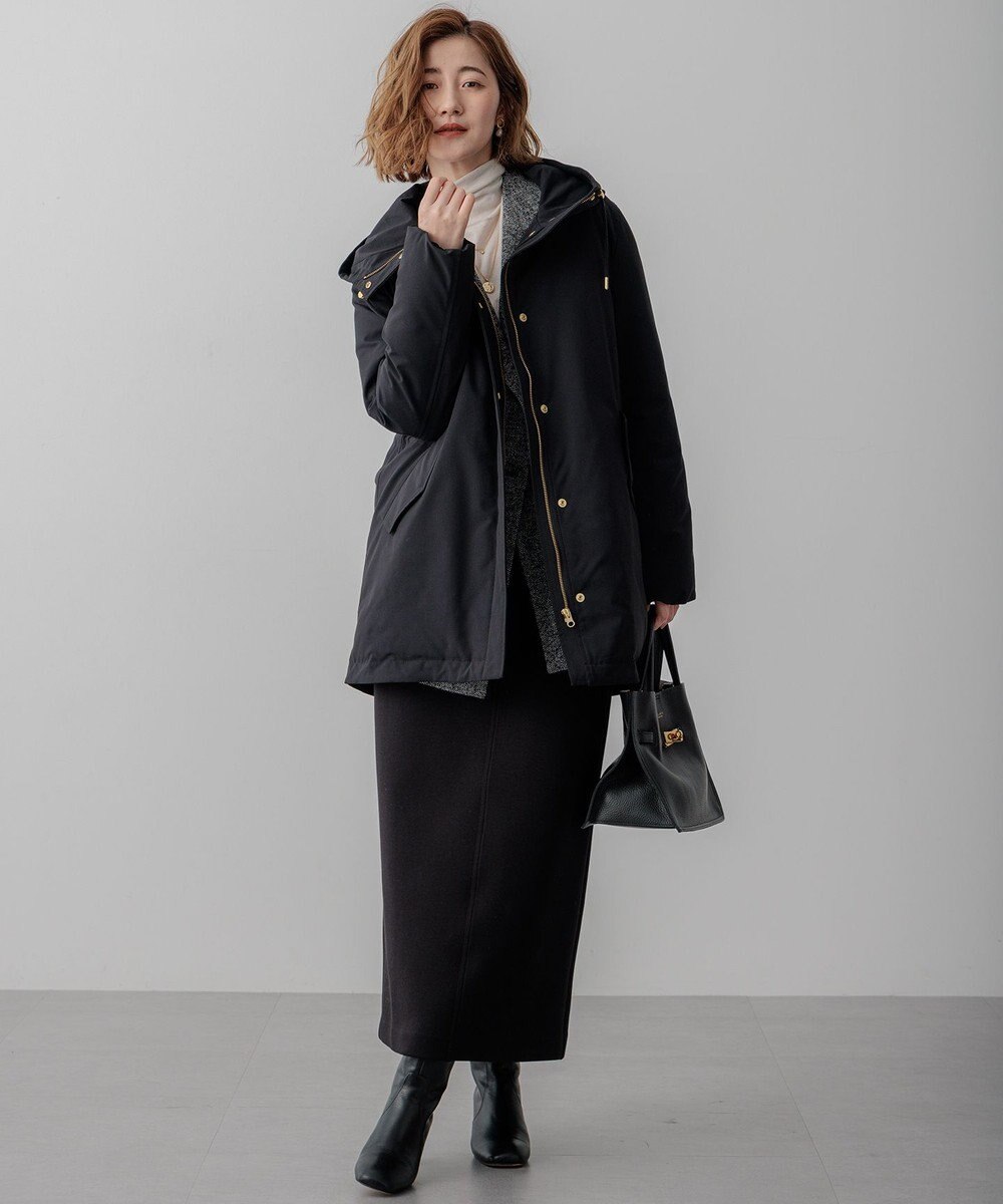 23区 【滝沢眞規子さん着用/一部店舗限定/撥水加工】ミリタリー ダウンコート 