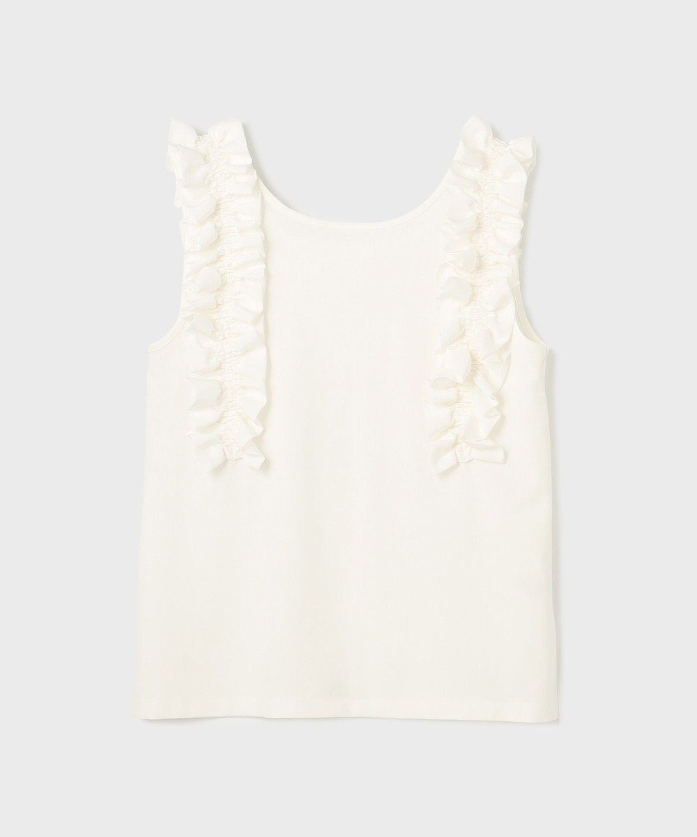 GRACE CONTINENTAL フリルカットトップ 