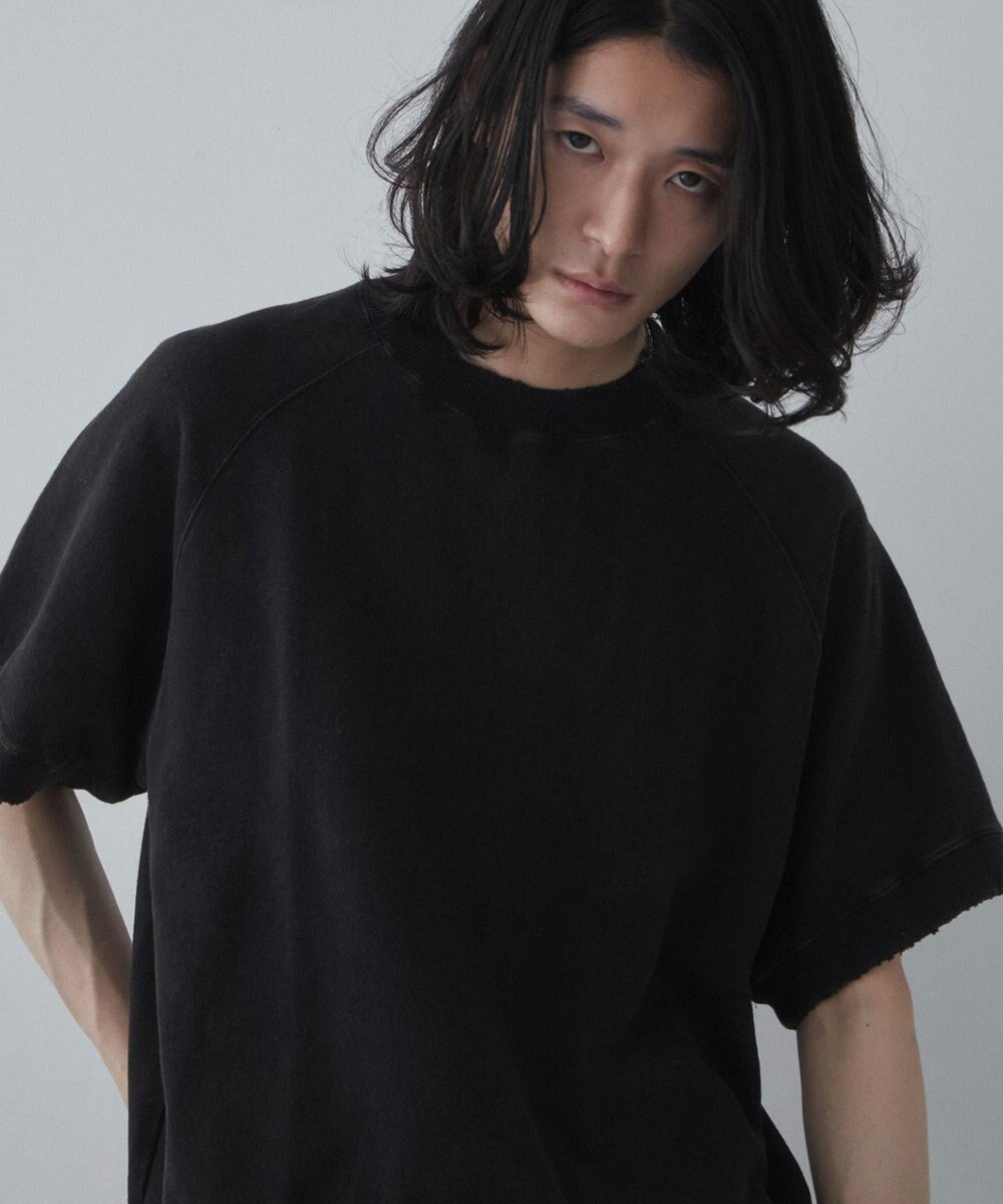 WEGO 【ユニセックス着用ITEM】ハーフスリーブスウェット 