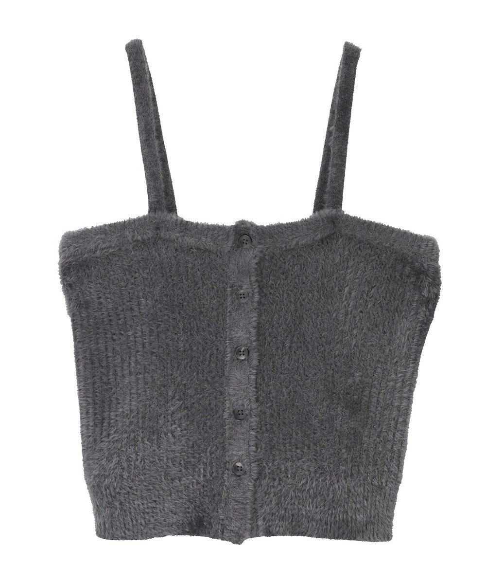 AMERICAN HOLIC 【2WAY】シャギーニットチューブトップ 