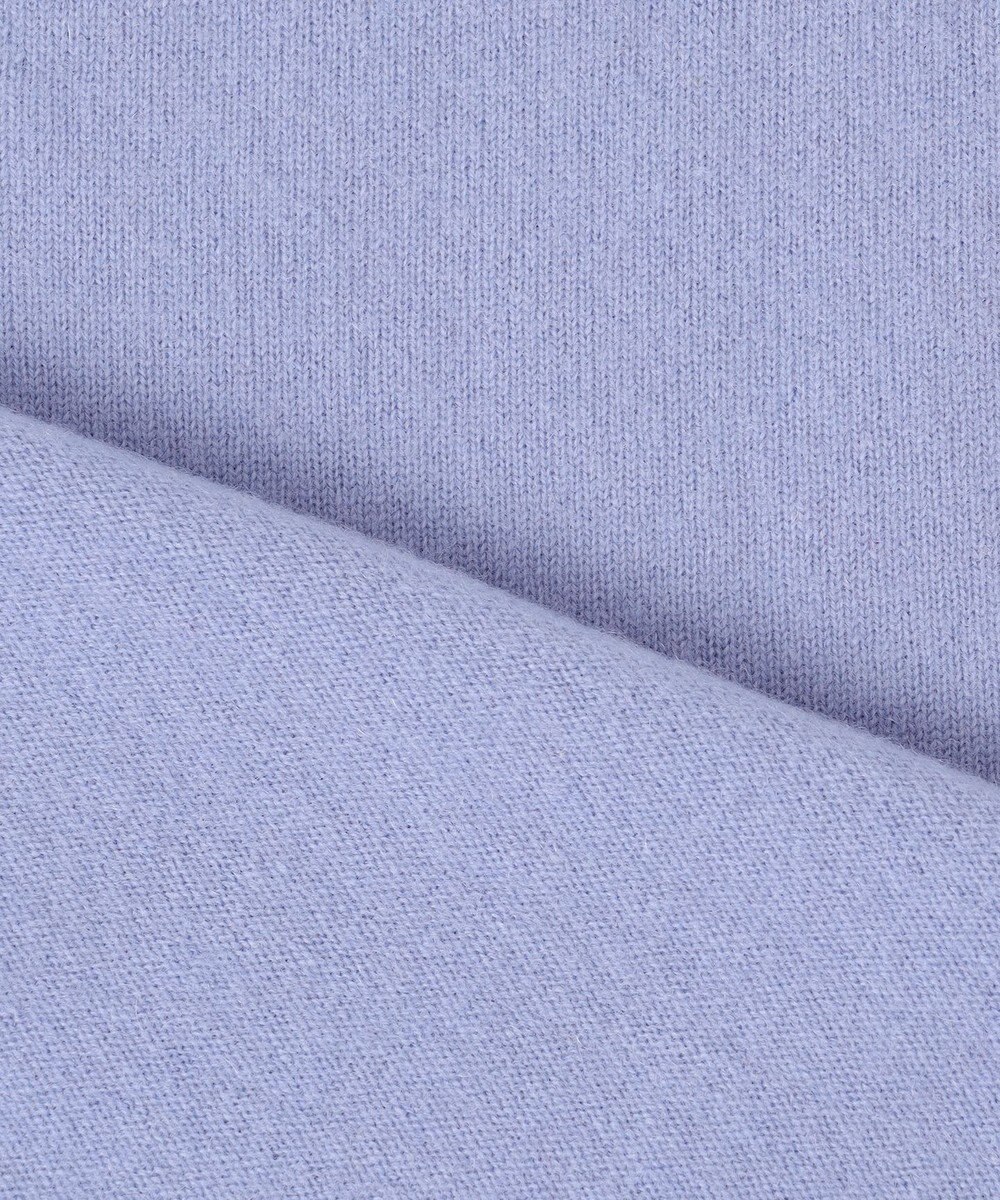 自由区 【洗える】ピュアカシミヤVネック ニット 