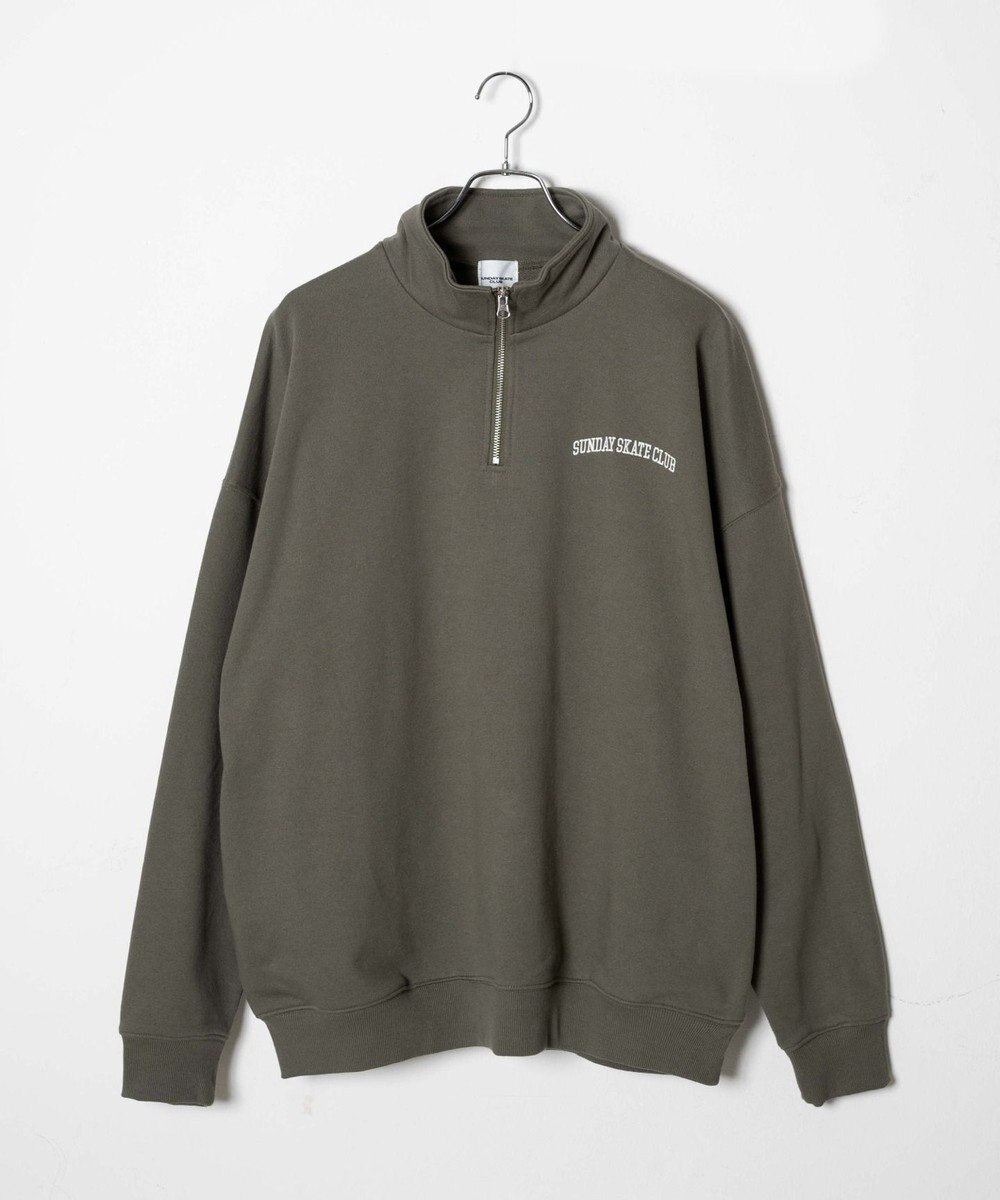 WEGO ヘビーウエイトハーフZIPワンポイントPO 