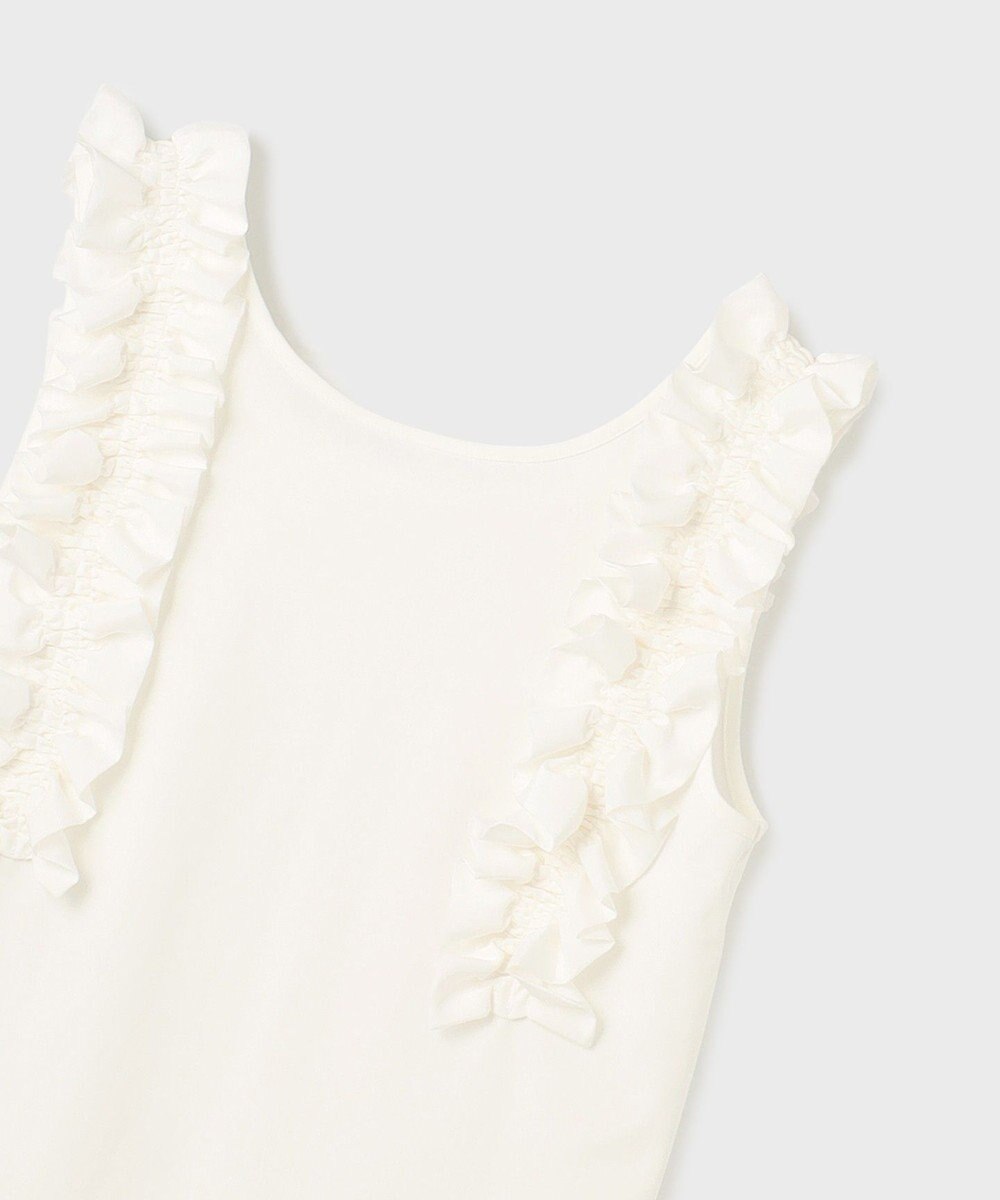 GRACE CONTINENTAL フリルカットトップ 