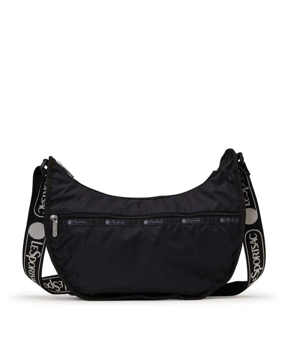 LeSportsac EVERYDAY HOBO/ロゴジャカードブラック 