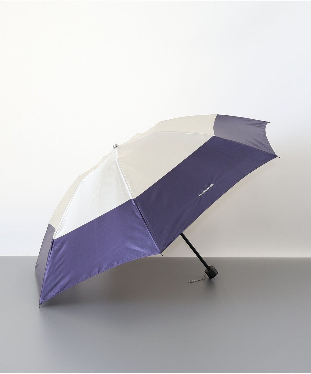 AURORA PINKY & DIANNE（ピンキー＆ダイアン） バイカラーミニ傘（折りたたみ傘） 