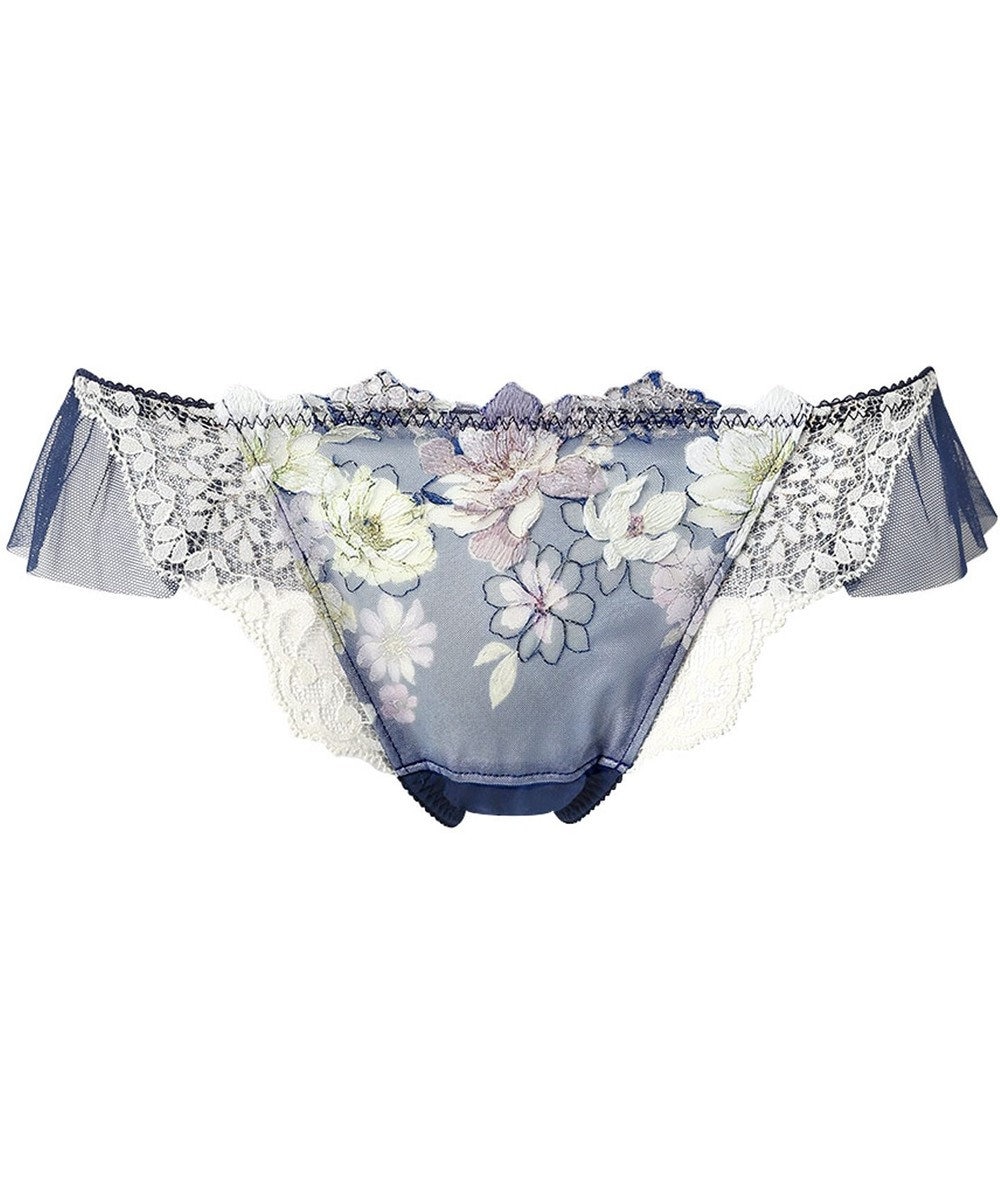 WACOAL Ｔバック ショーツ 【リボンブラ 脇すっきり】 BXB443とペア はきこみ丈あさめ ソング レディース PXB443 /ワコール 