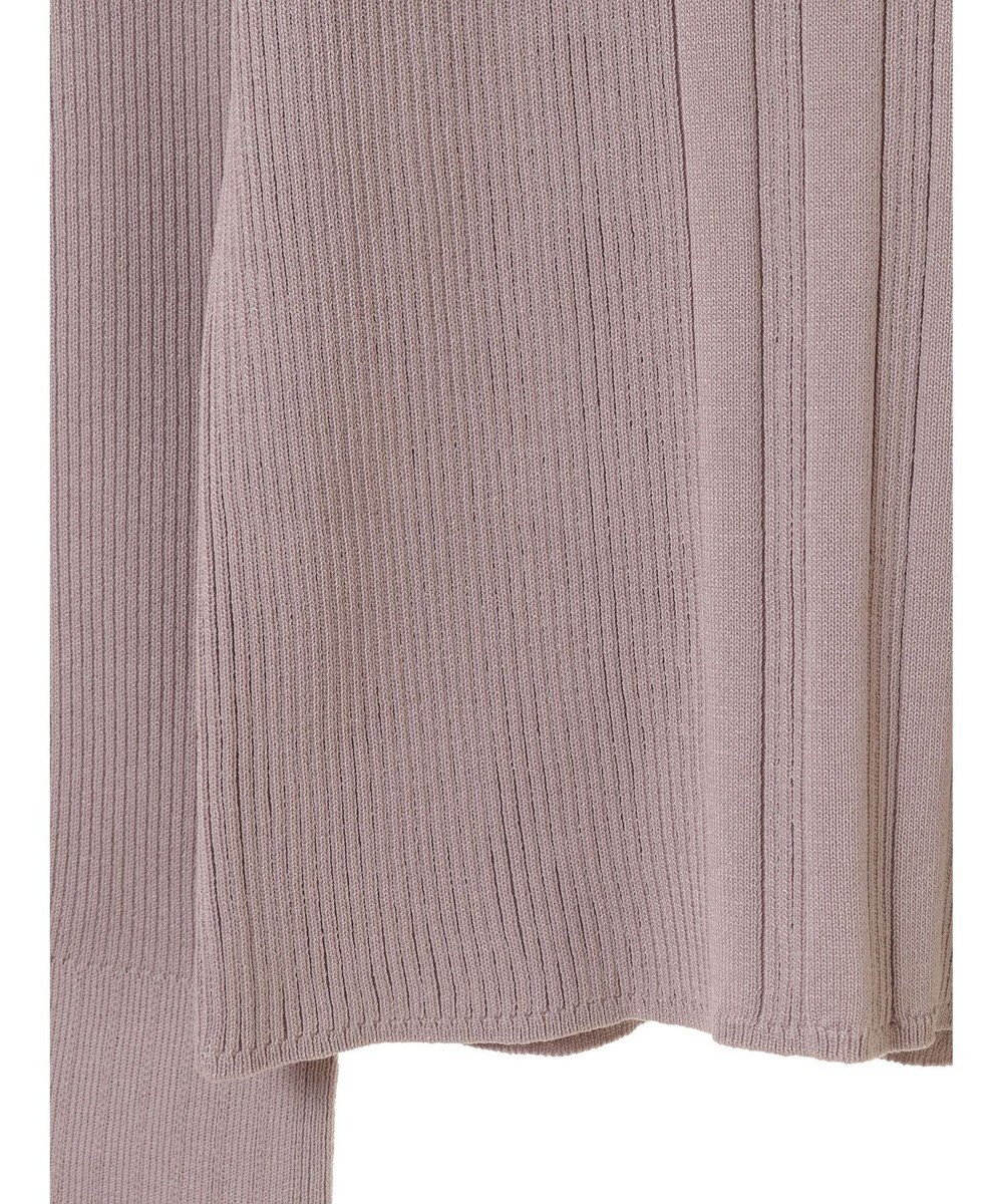 earth music&ecology パール＆ビジュースリーブプルオーバー 