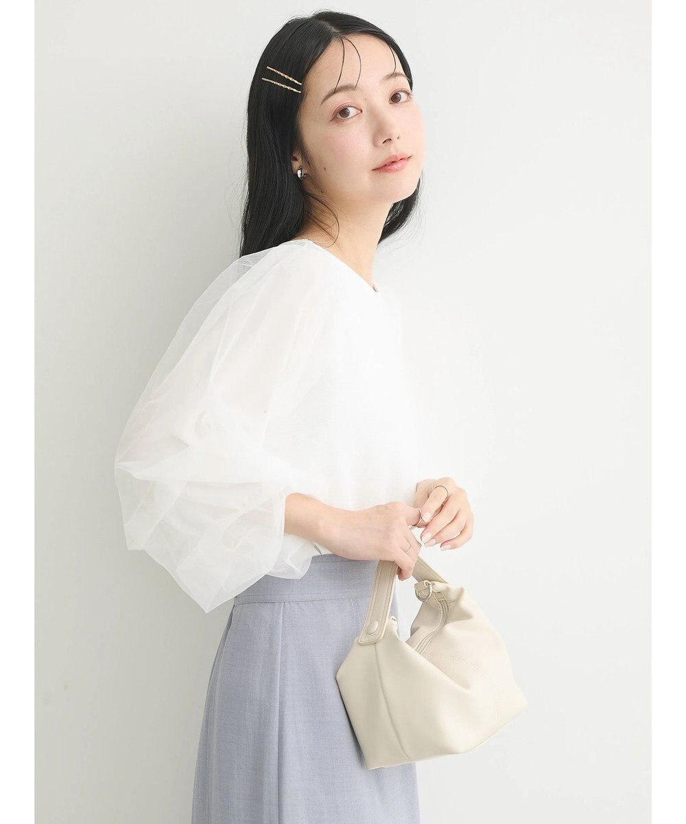 earth music&ecology キラキラストーンプルオーバー 