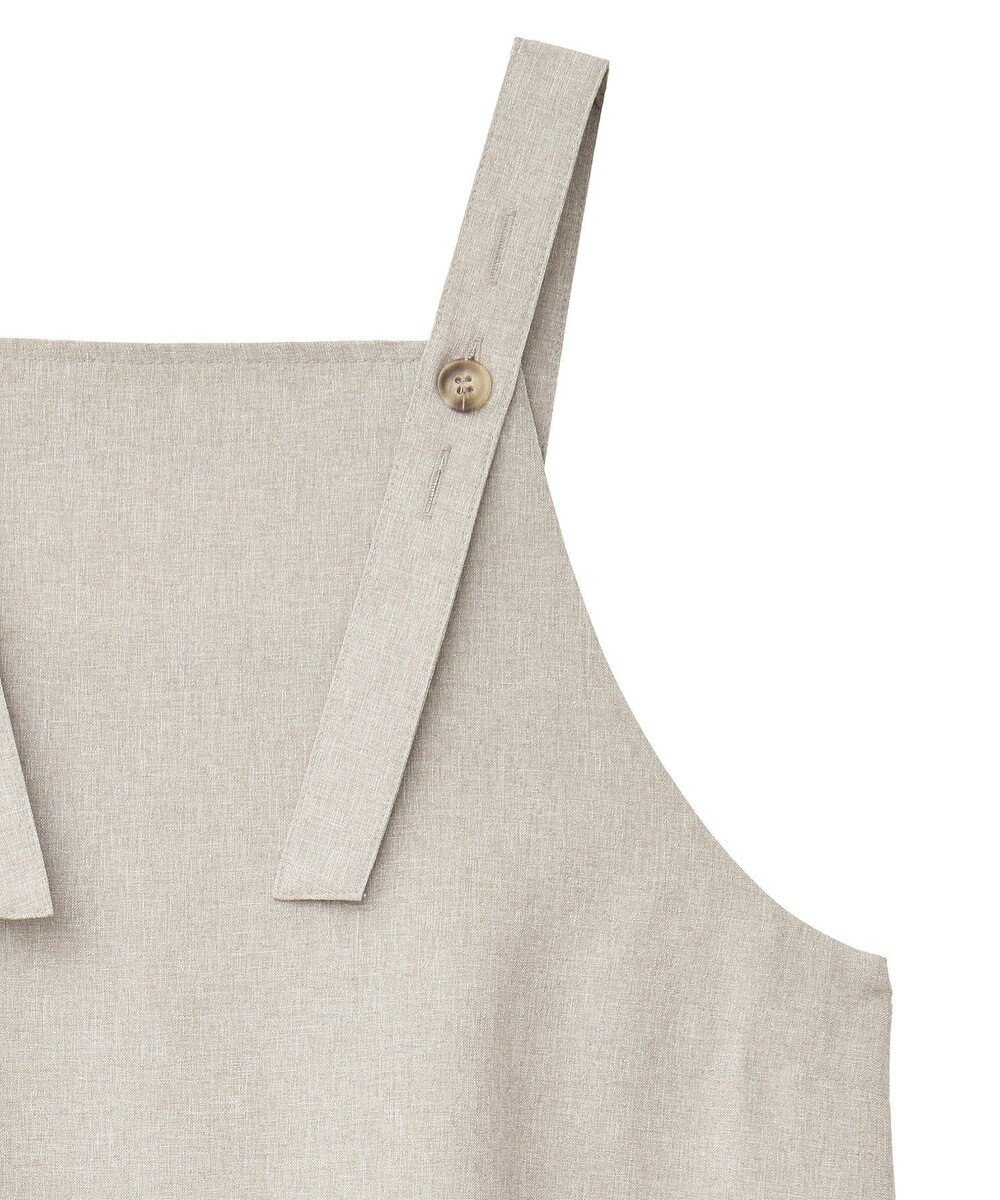 CRAFT STANDARD BOUTIQUE リネンライクフレアジャンパースカート 