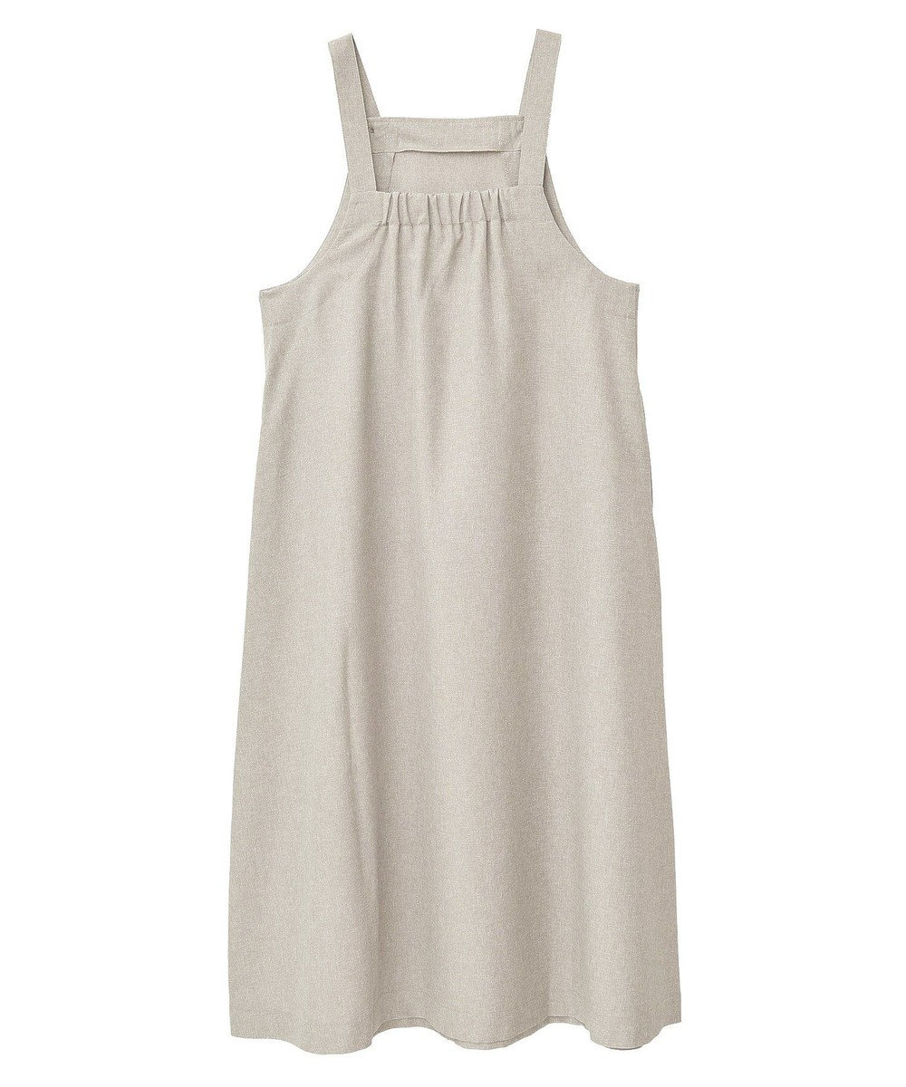 CRAFT STANDARD BOUTIQUE リネンライクフレアジャンパースカート 