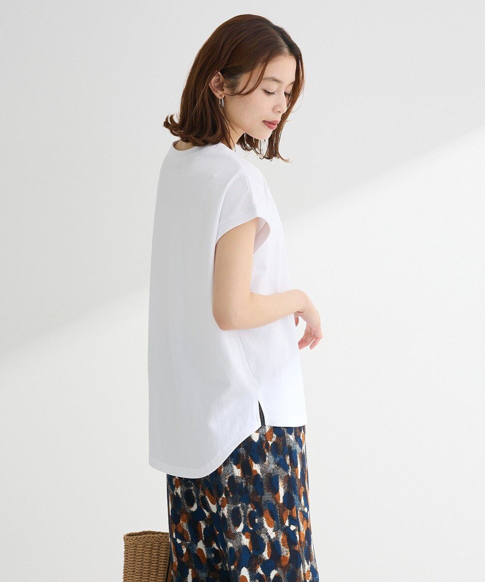 Green Parks ・ｓｗｉｎｇ　ｂｙ　フレンチスリーブ刺繍ＴＥＥ 