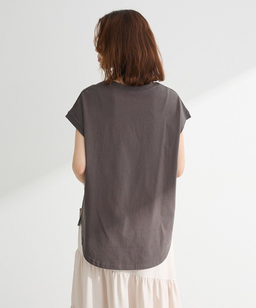 Green Parks ・ｓｗｉｎｇ　ｂｙ　フレンチスリーブ刺繍ＴＥＥ 