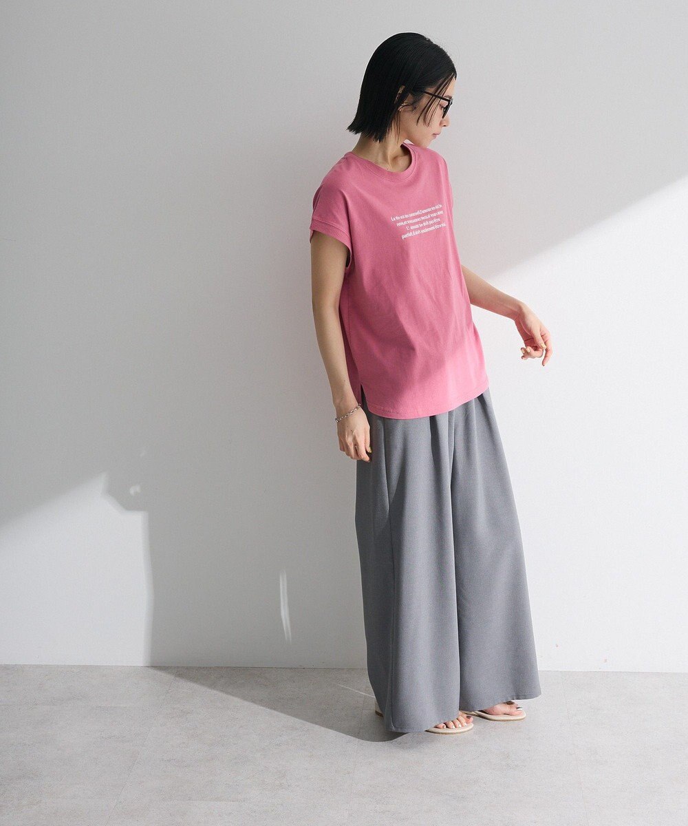 Green Parks ・ｓｗｉｎｇ　ｂｙ　フレンチスリーブ刺繍ＴＥＥ 