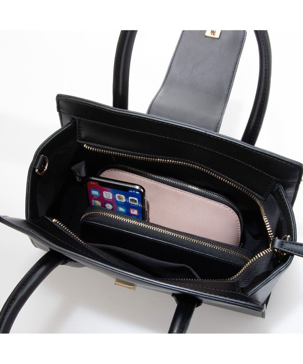 LA BAGAGERIE 【MONICA】ベルテッド2WAYハンドバッグ 