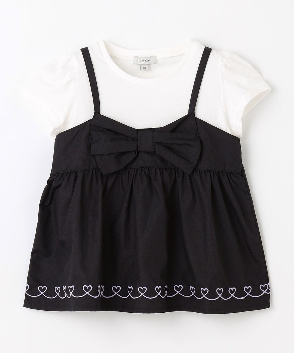 ANY KIDS キャミソール ドッキングTシャツ 
