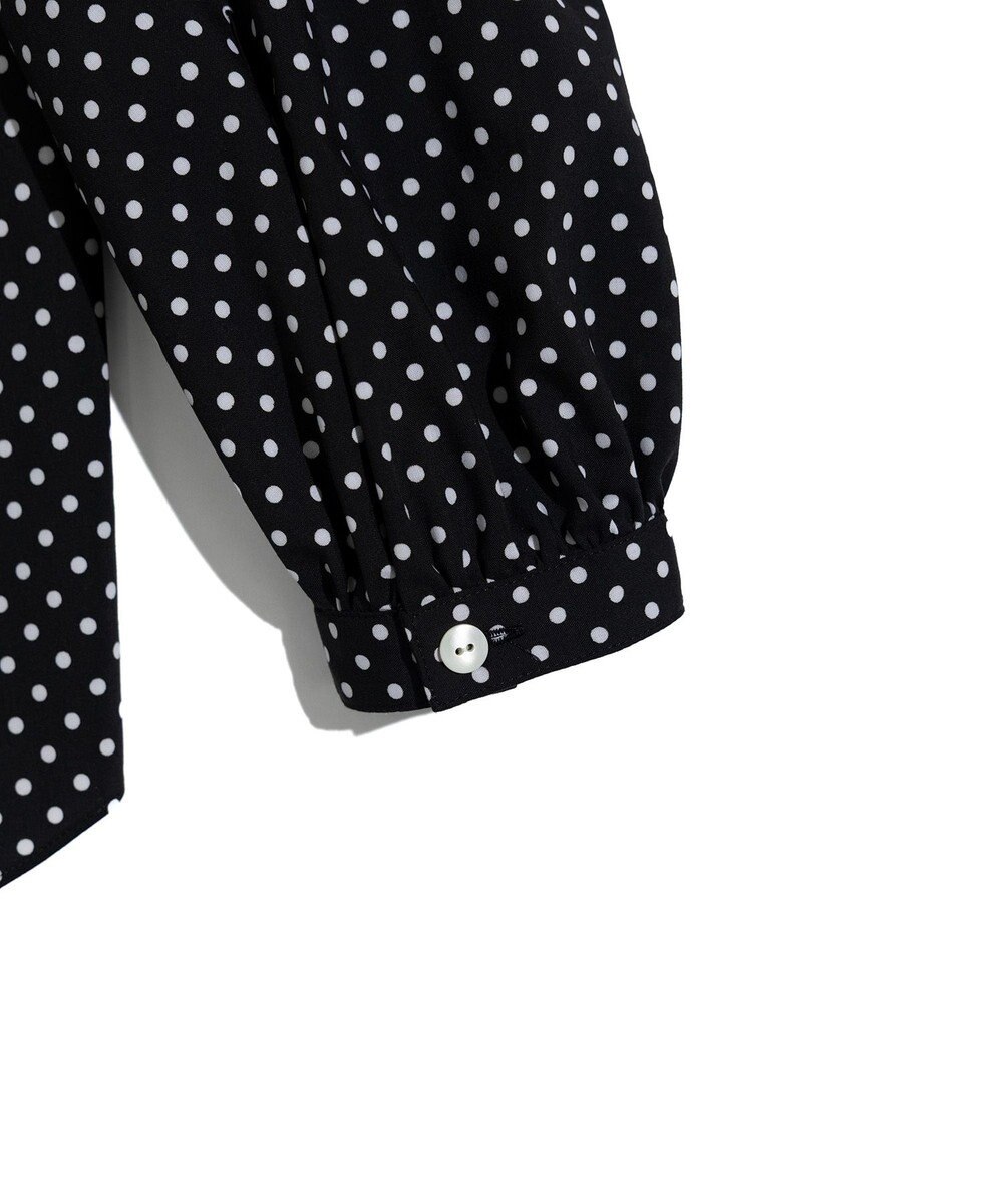 LENO POLKA DOTT BLOUSE / ドットブラウス 