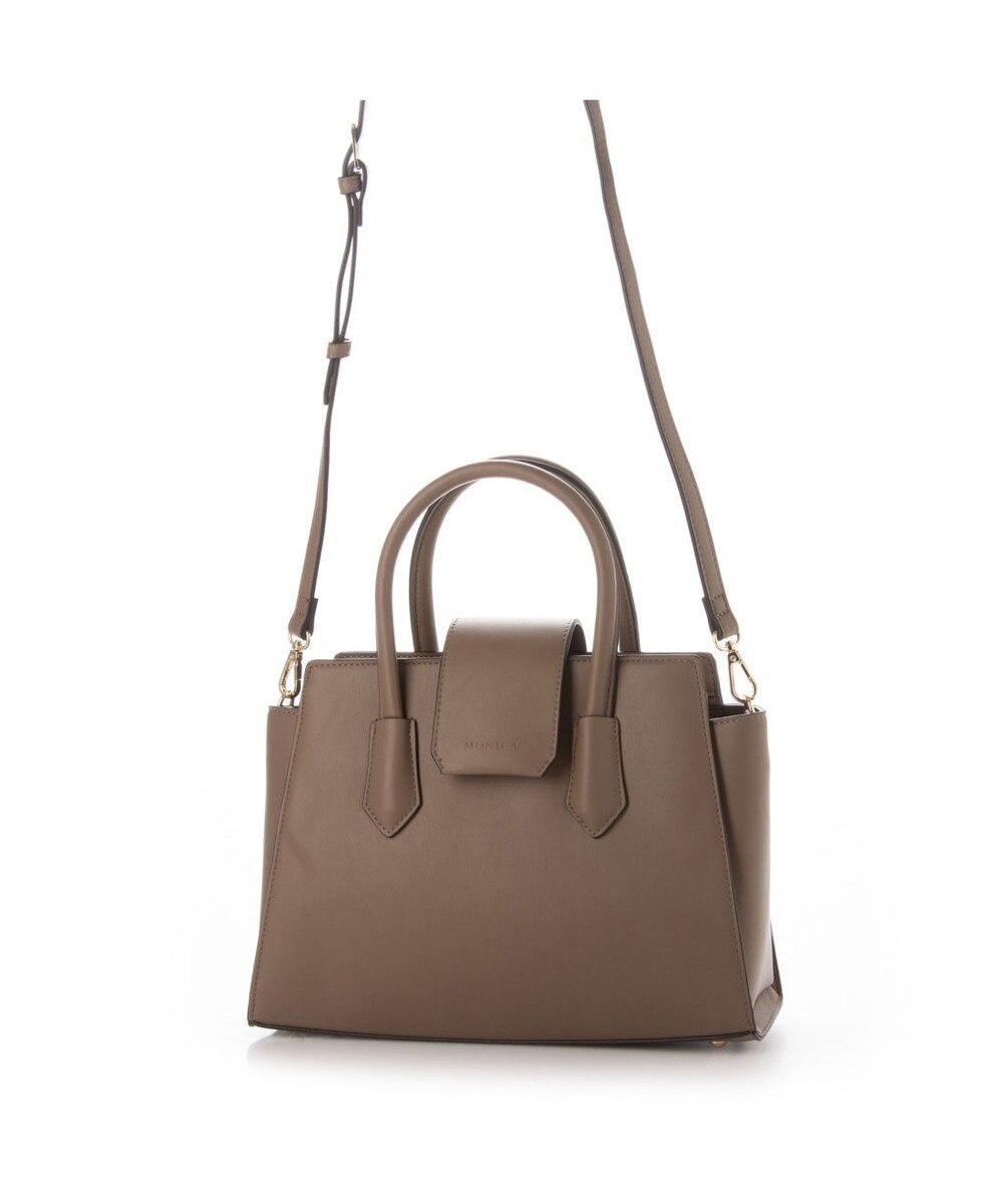 LA BAGAGERIE 【MONICA】ベルテッド2WAYハンドバッグ 