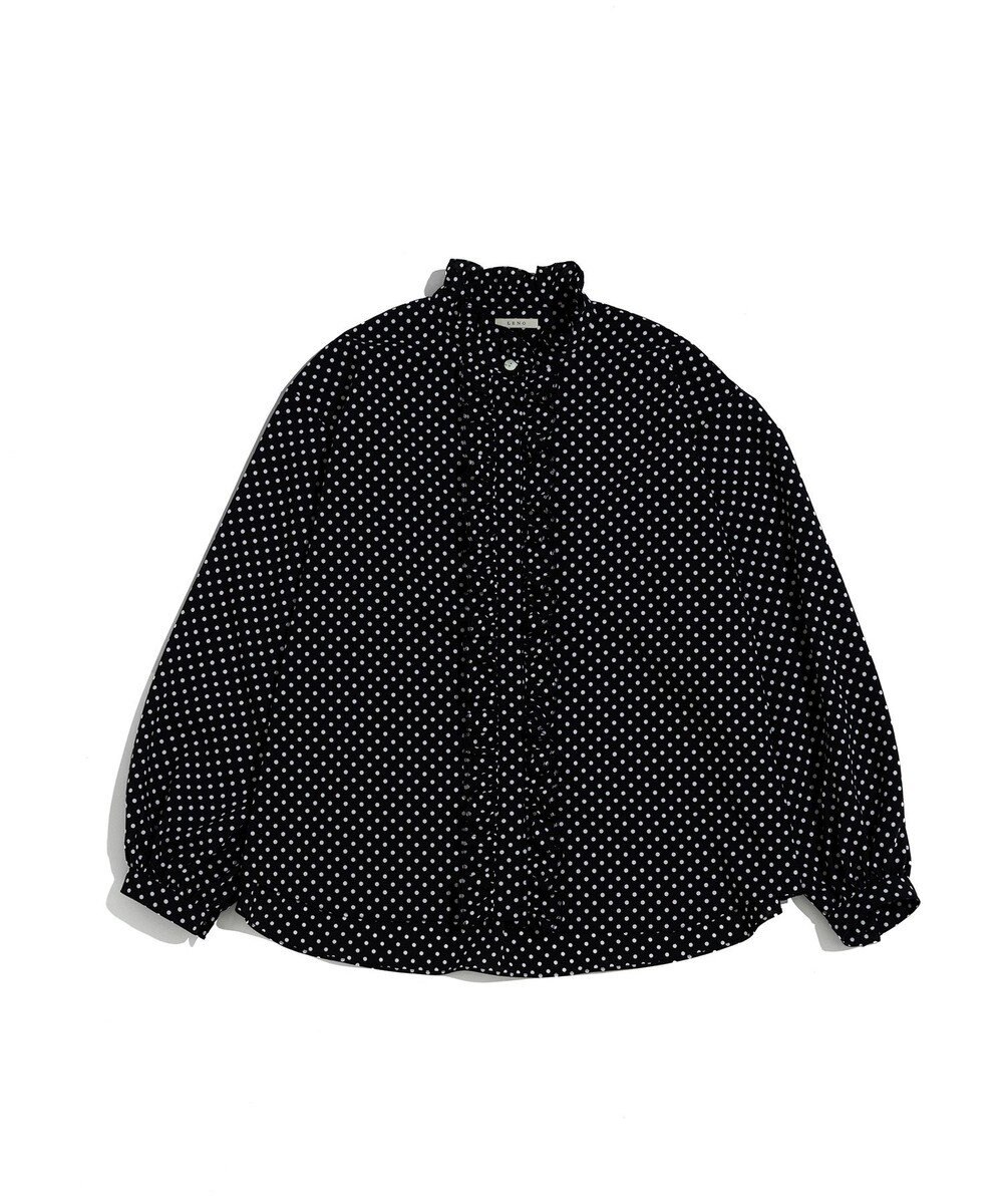 LENO POLKA DOTT BLOUSE / ドットブラウス 