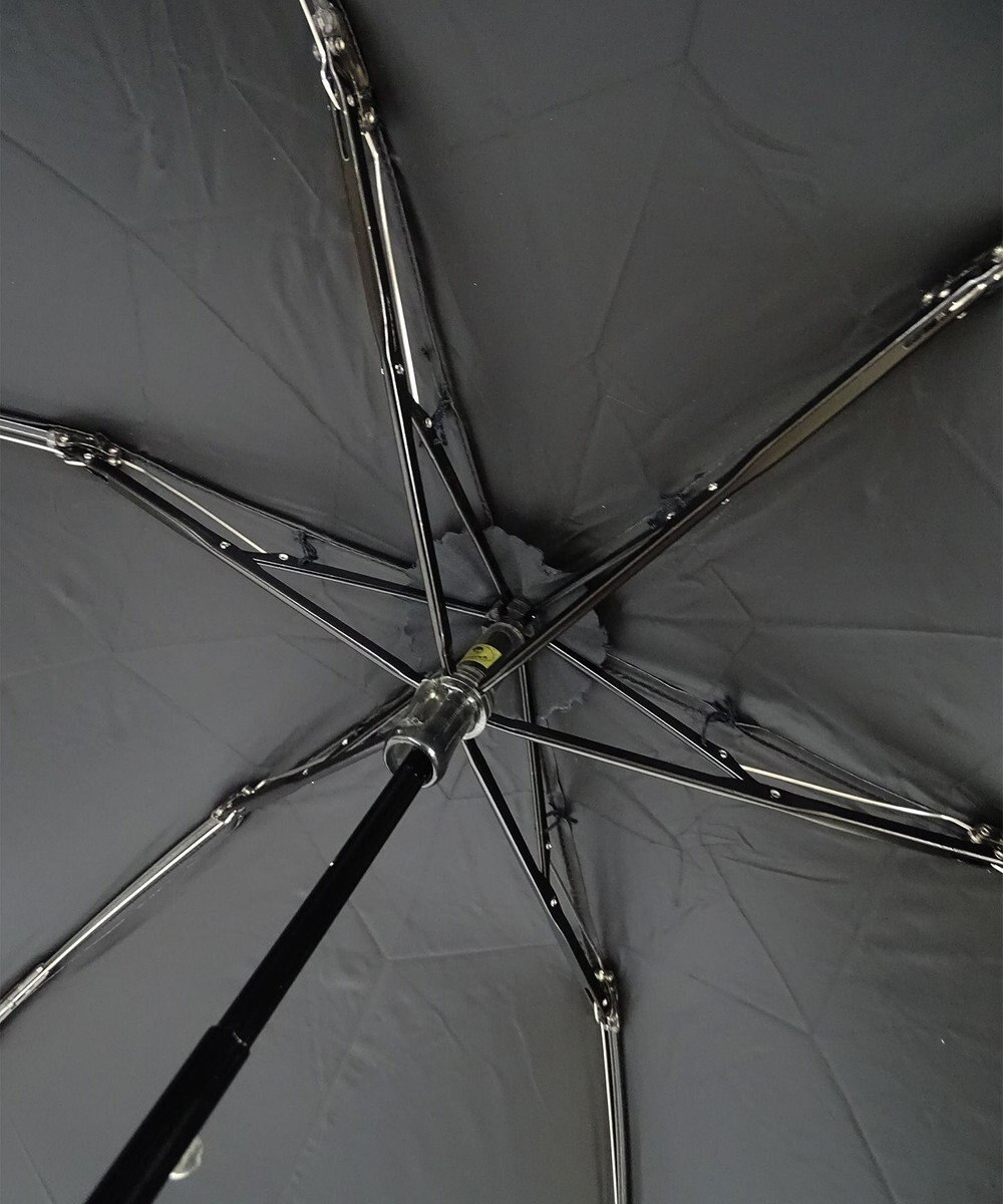 +RING 【遮光/99%以上】【数量限定】レディース向け 晴雨兼用（折）50cm BLK-PTN T949 