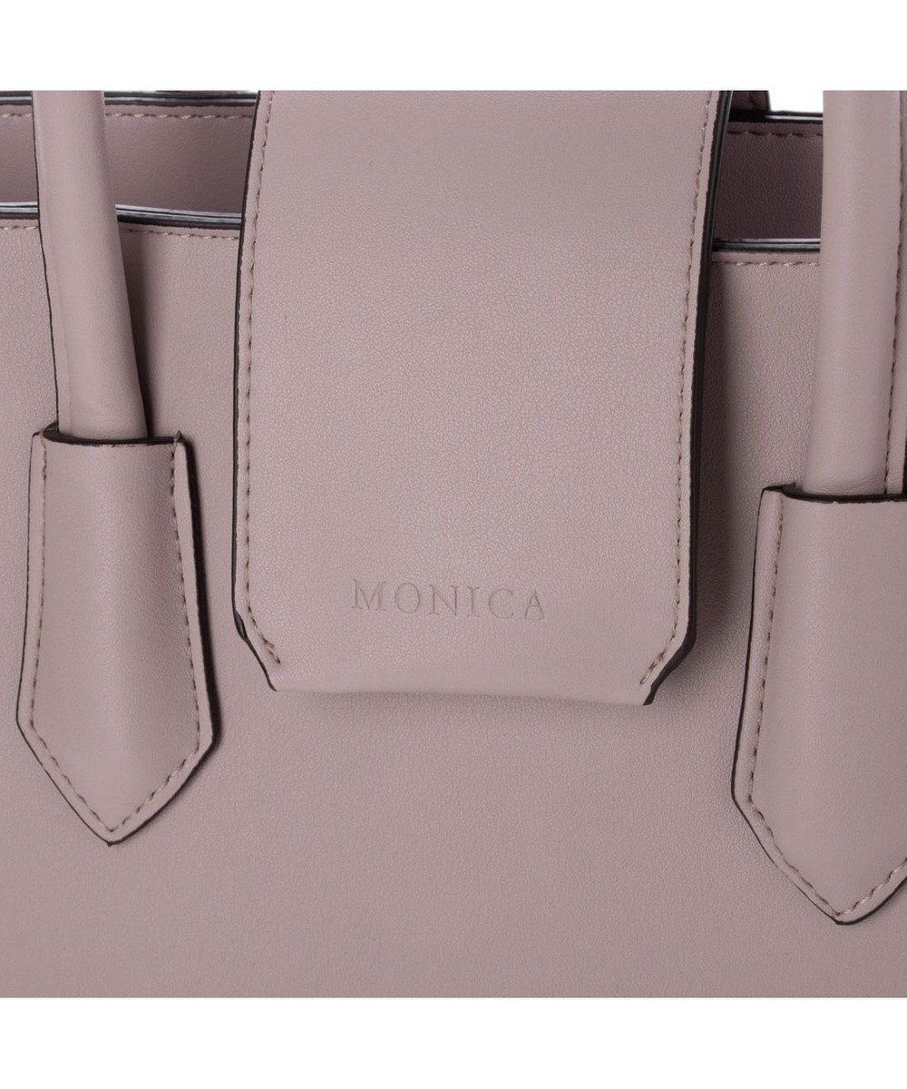 LA BAGAGERIE 【MONICA】ベルテッド2WAYハンドバッグ 