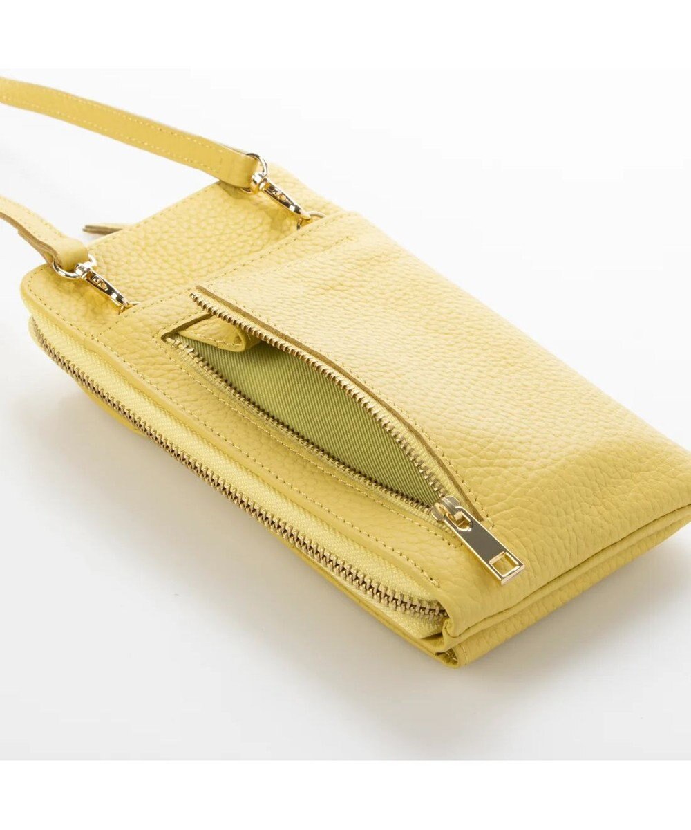 UNBILLION ペルケ perche / 牛革シュリンクタイプモバイルウォレットショルダー　旧8660 