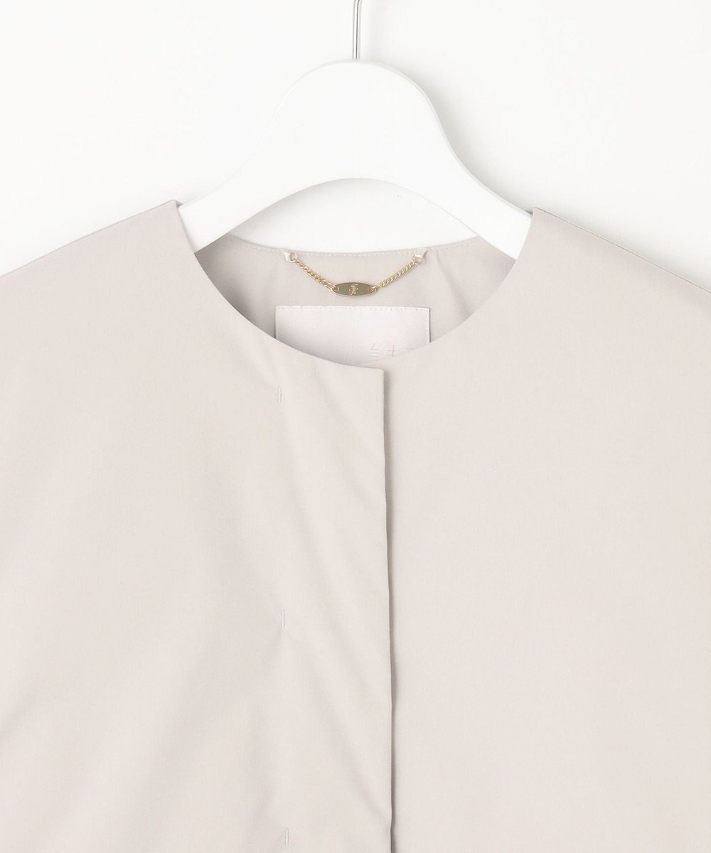 自由区 【撥水加工・洗える】ティペット付きスプリング ダウン 