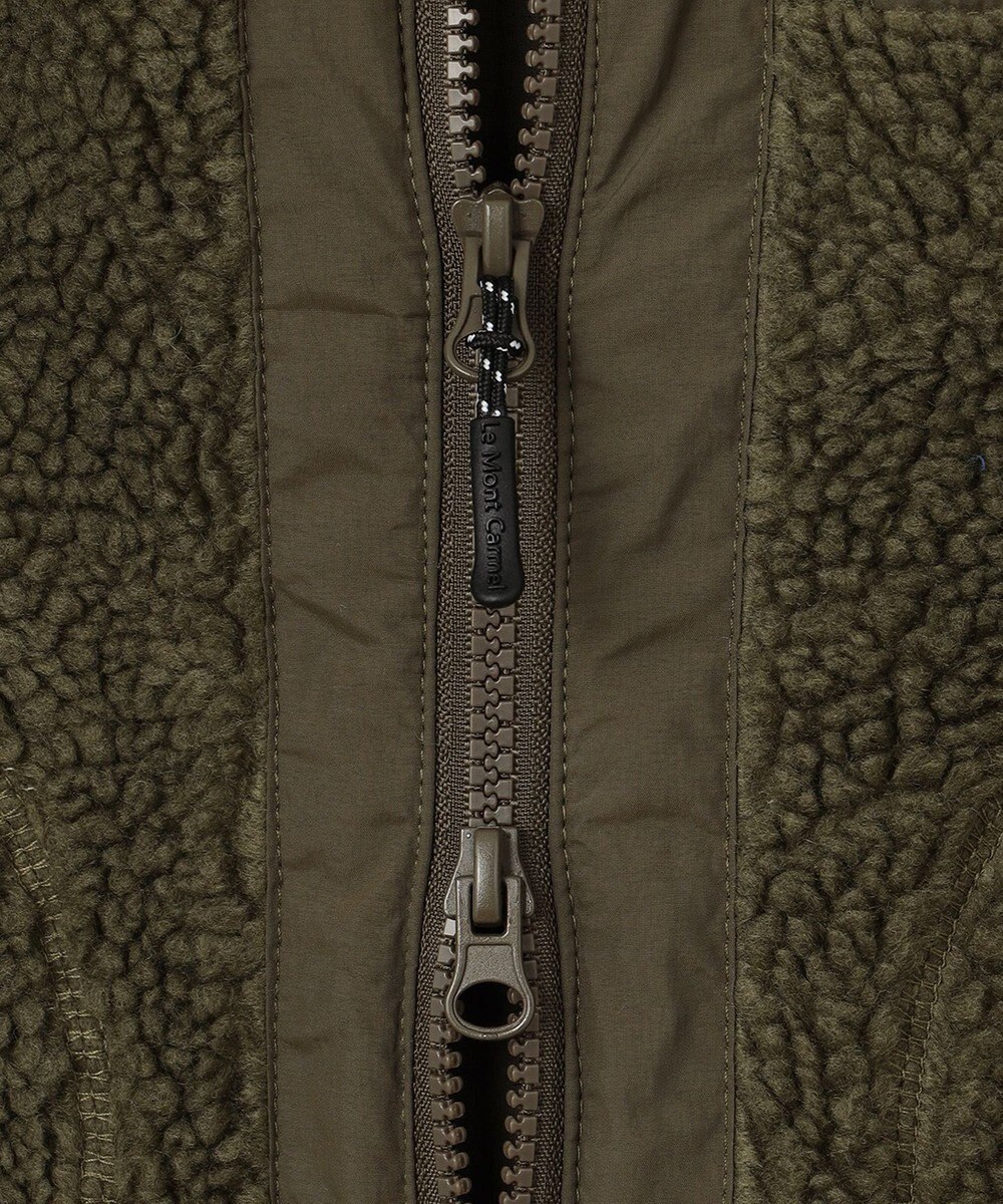 SHARE PARK LADIES 【LADIES】ボアフリースロングカーディガン 