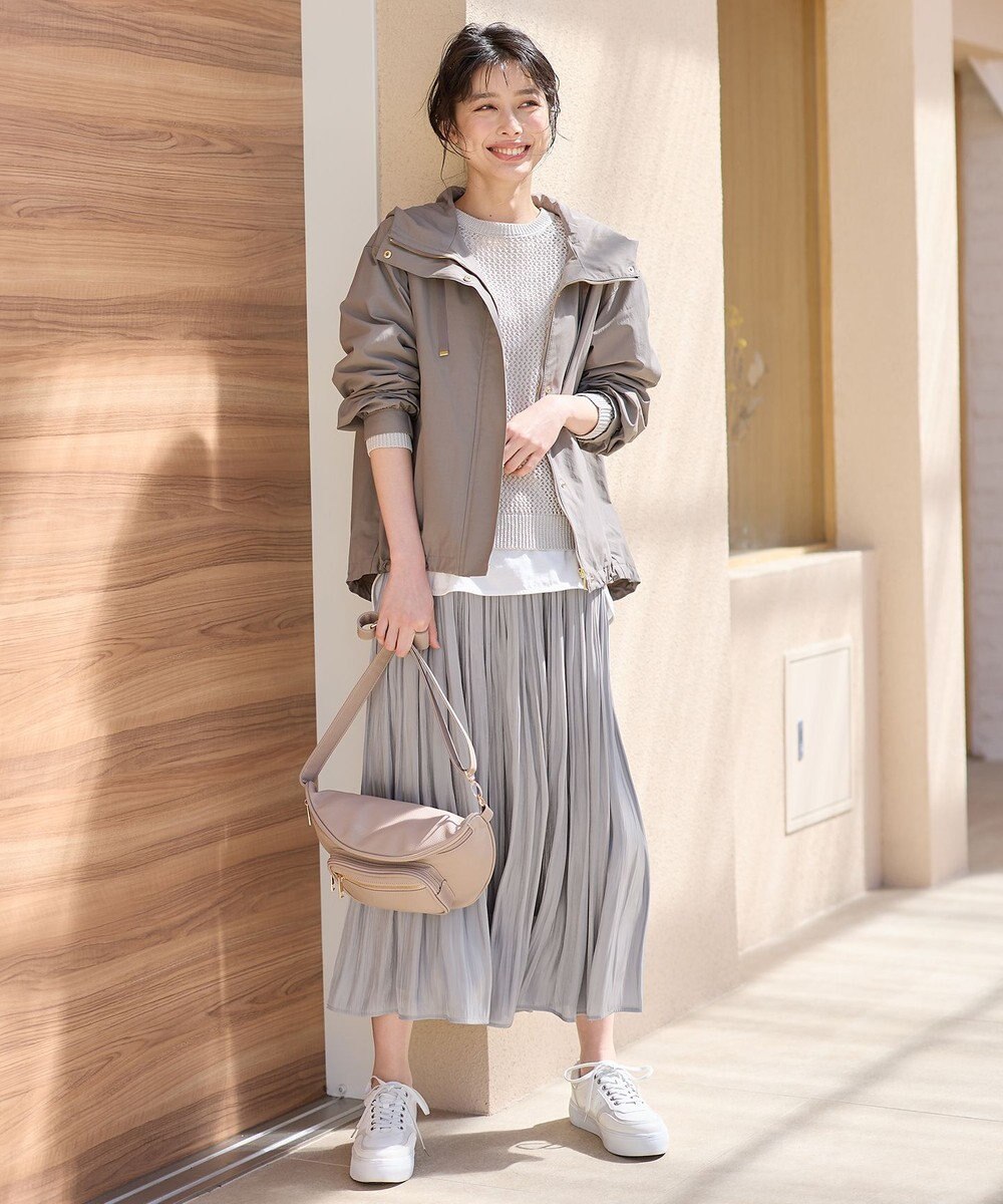 ANY 【撥水/UVカット/手洗い可】ラク映え撥水マウンパ 