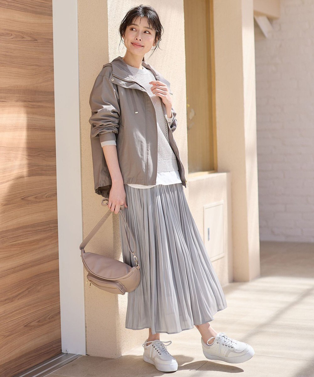 ANY 【撥水/UVカット/手洗い可】ラク映え撥水マウンパ 