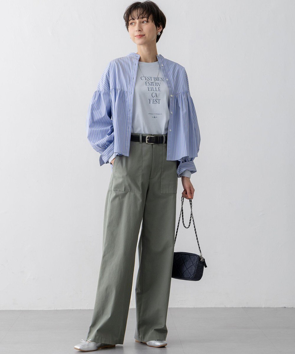 23区 【Oggi3月号掲載】デニム キルティング ショルダーバッグ 