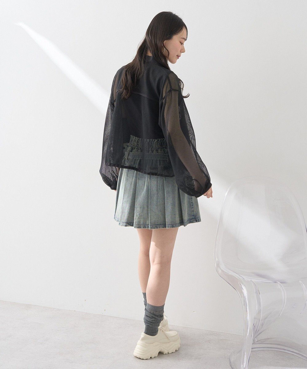 earth music&ecology メッシュブルゾン 