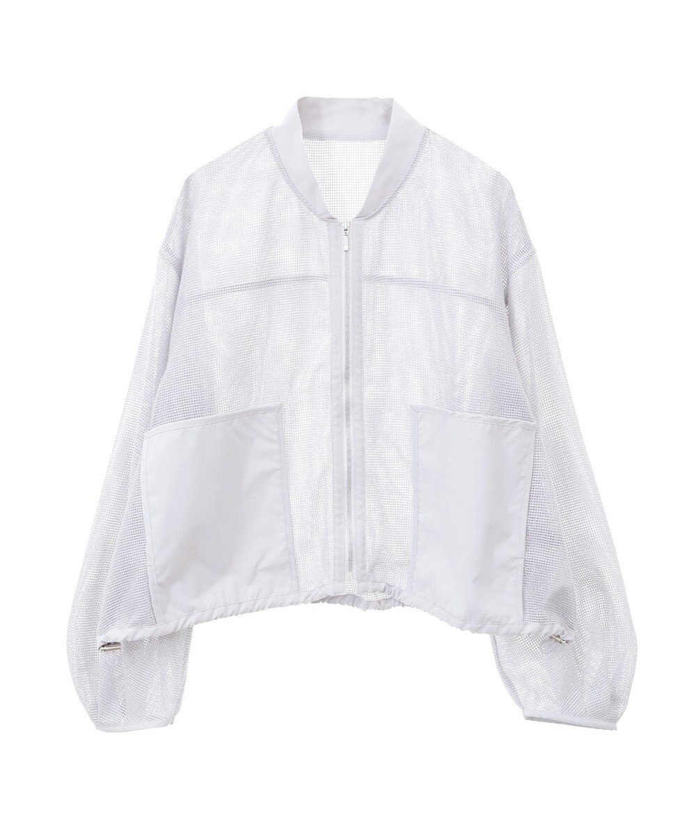 earth music&ecology メッシュブルゾン 