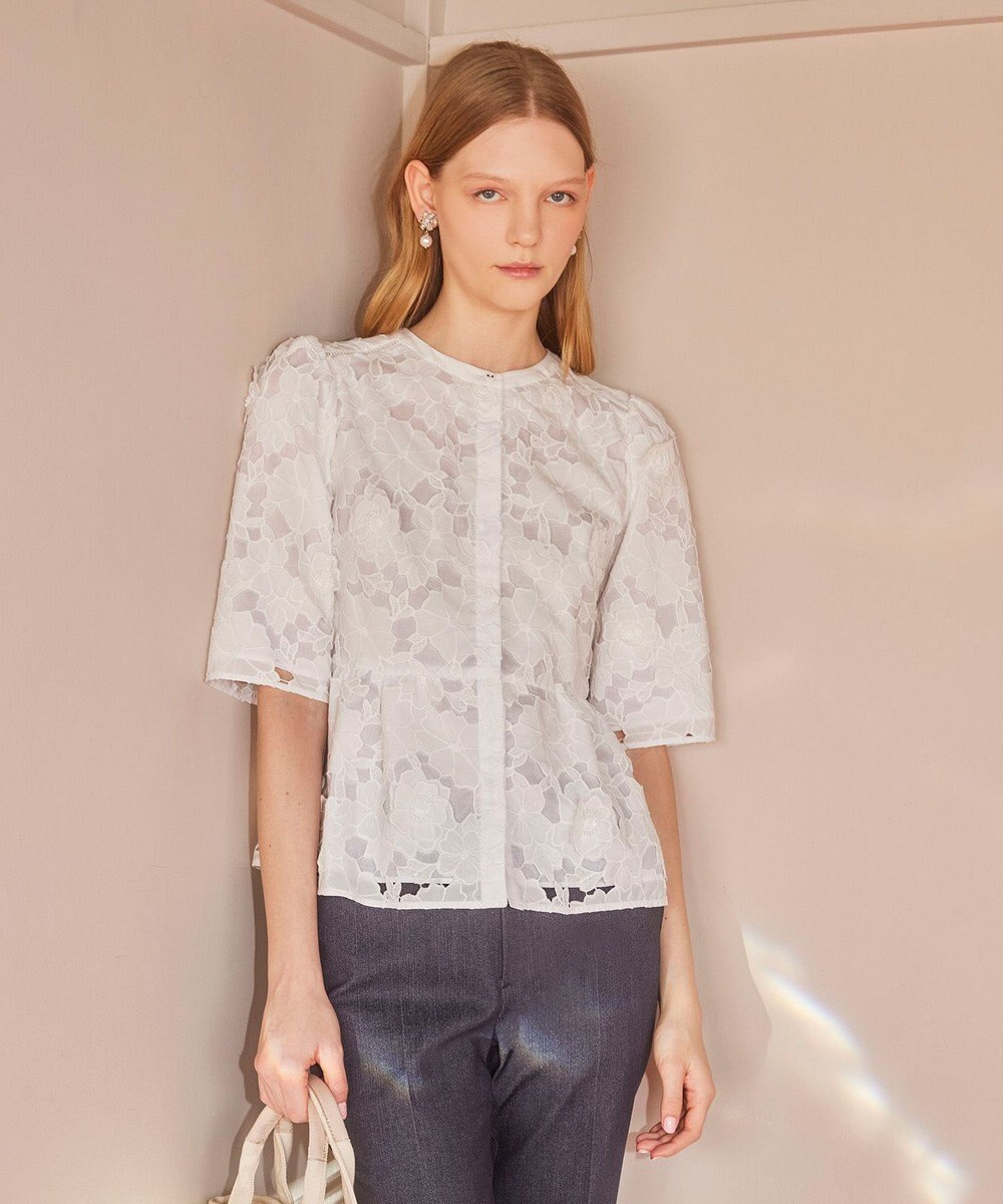 TOCCA 【消臭】FLOATING FLOWER ブラウス 