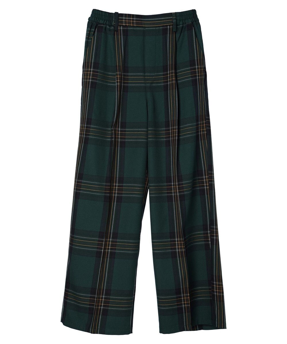 CRAFT STANDARD BOUTIQUE センタープレスチェックパンツ 