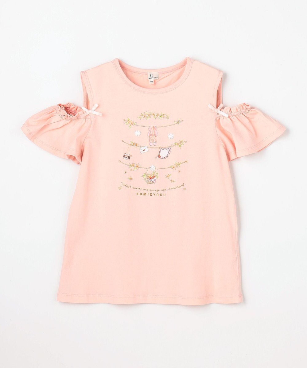組曲 KIDS 【150-160㎝】 フルーティーブリーズTシャツ 
