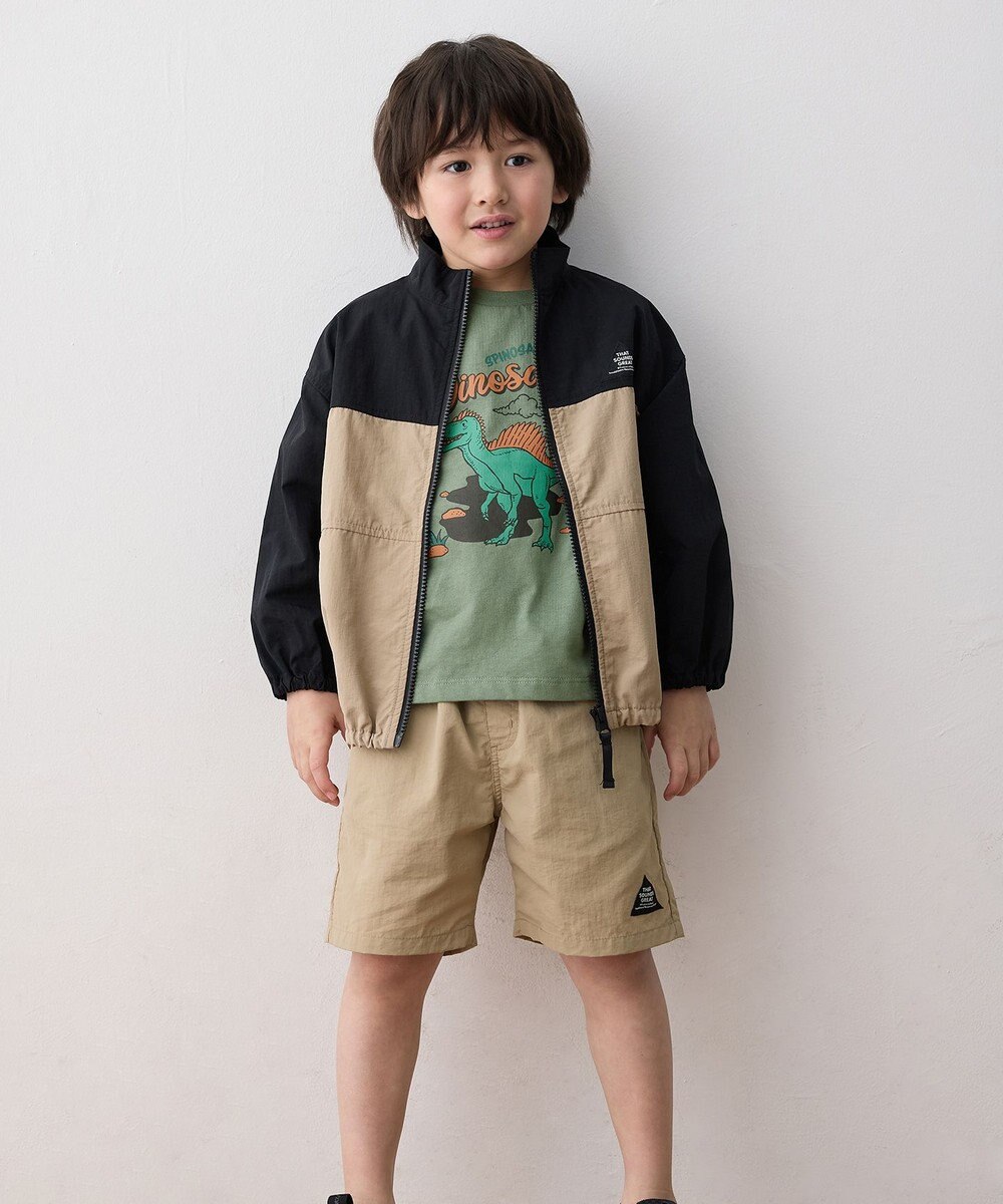 ANY KIDS スタンドカラー ウインドブレーカー 