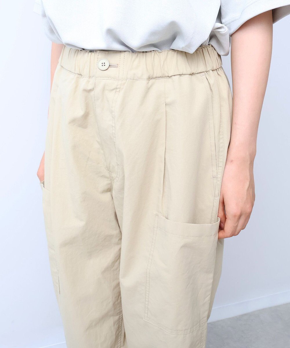 WHITE MAILS 【ユニセックス/軽量】COTTON PAPER  POPLIN DRAWSTRING ミリタリーパンツ 