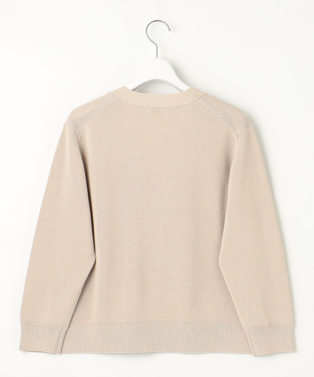 J.PRESS LADIES S 【洗える】リノナチュール Vネック カーディガン 