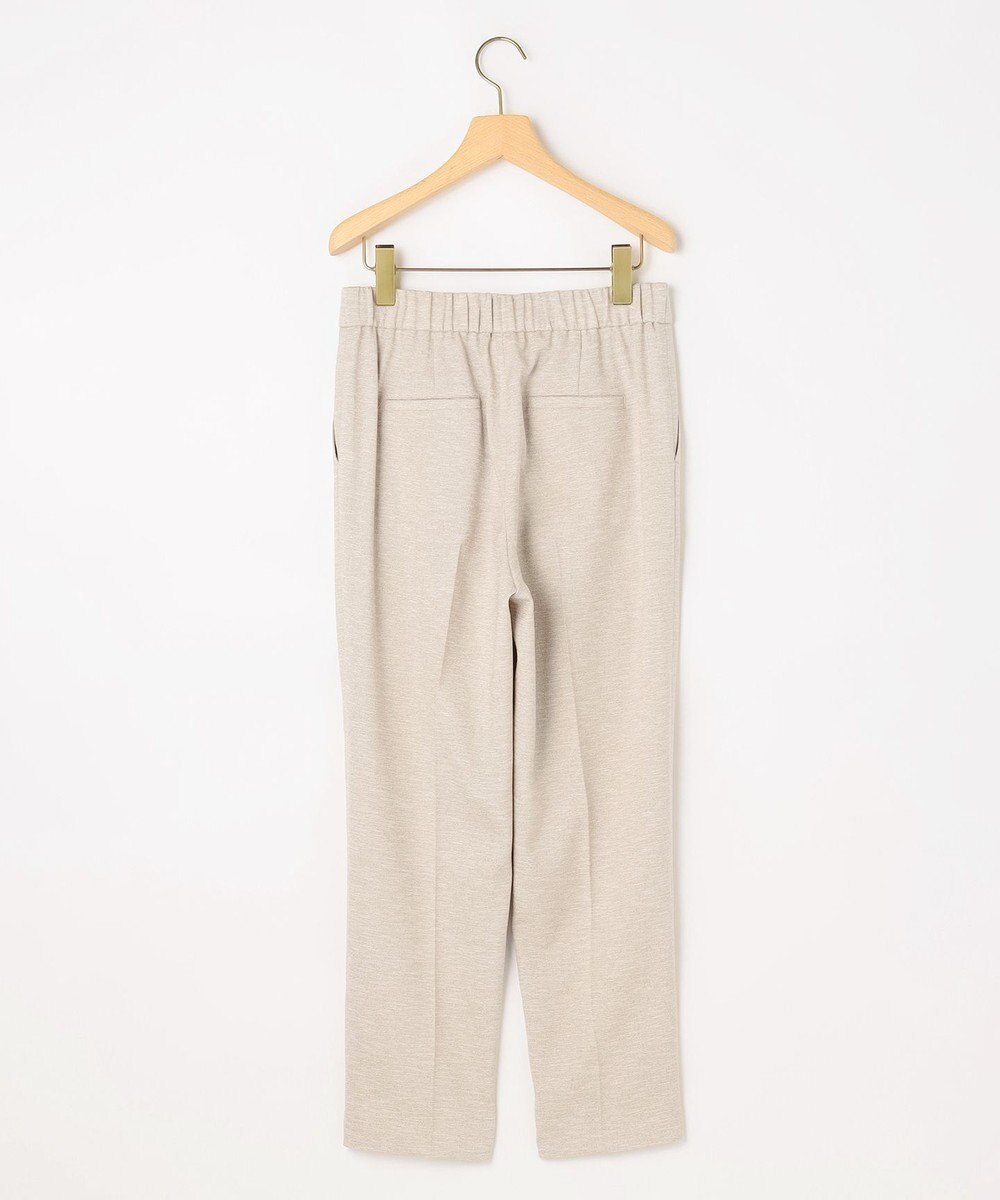 組曲 ライトリネンライクテーパード パンツ 