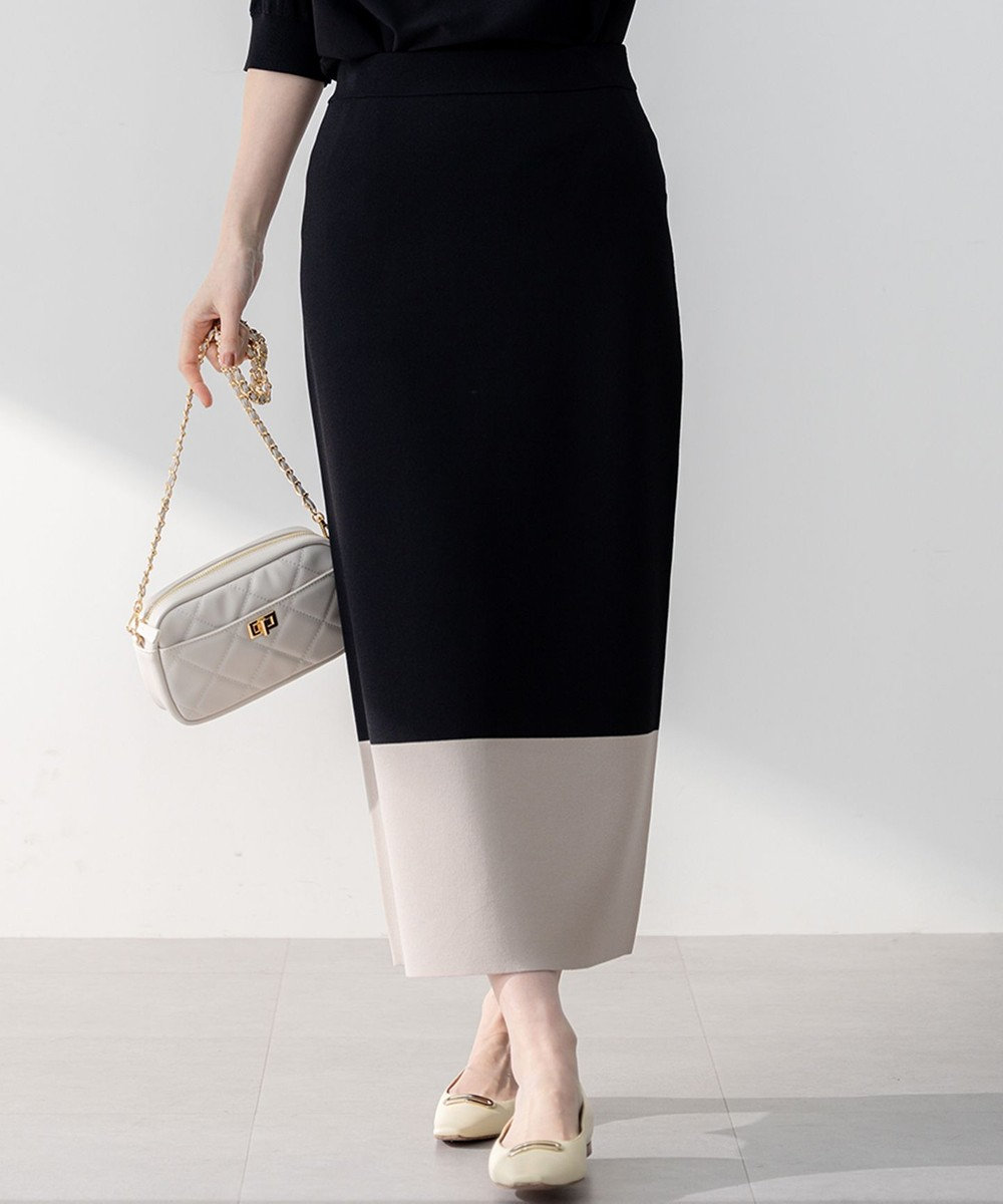 23区 S 【WEB&一部店舗限定/洗える】レーヨンポリエステルストレッチ タイト スカート 